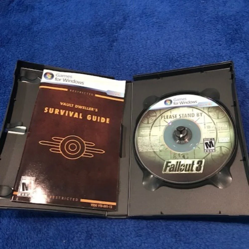 Fallout 3 For Windows PC DVD Rated M 🎮🕹🧨